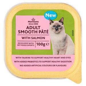 Morrisons Cat Food Salmon Pate