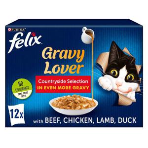 Felix As Good As It Looks Cat Food Gravy Lover Countryside