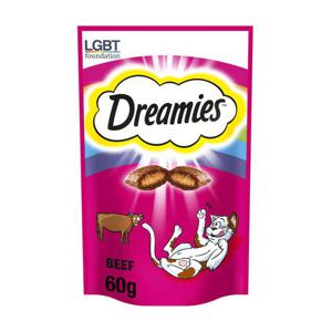 Dreamies Adult 1+ Cat Treats with Beef