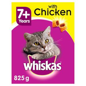 Whiskas Complete 7+ Senior Dry Cat Food with Chicken