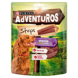 Adventuros Strips Dog Treat Venison Flavour