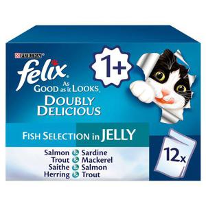 Felix Doubly Delicious Cat Food Fish