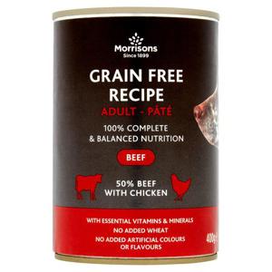 Morrisons Premium Dog Pate Beef And Chicken