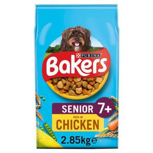 Bakers Senior Dry Dog Food Chicken & Veg