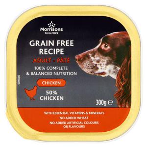 Morrisons Premium Pate With Chicken For Adult Dogs