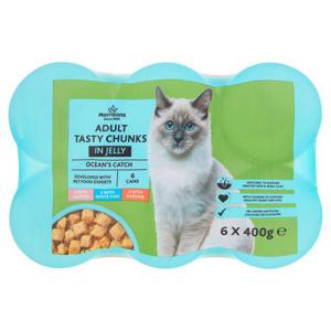 Morrisons Cat Food Fish Chunks In Jelly