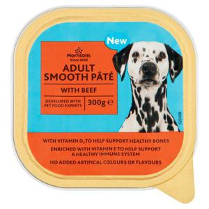 Morrisons Dog Food Beef Pate