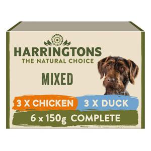 Harringtons Super Premium Wet Dog Food Multi Pack Chicken And Duck