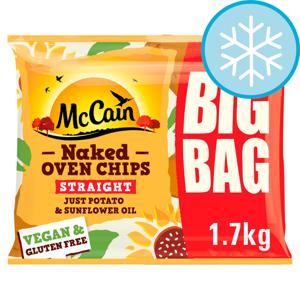 Mccain Naked Oven Chips Straight 1.7Kg