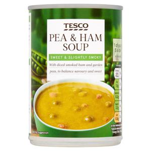 Tesco Pea And Ham Soup 400G