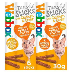 Webbox Cats Delight Chicken & Liver Tasty Sticks