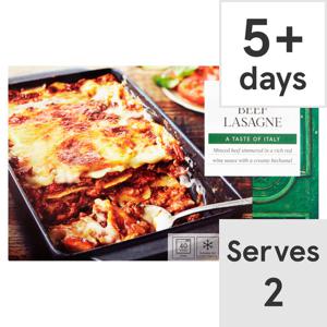 Tesco Beef Lasagne 800G