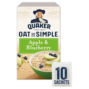 Quaker O/S/S APL & Blueberry Porridge 10 x36g