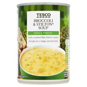 Tesco Broccoli And Stilton Soup 400G