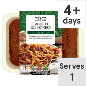 Tesco Spaghetti Bolognese 450G