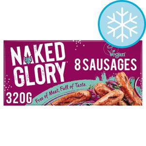 Naked Glory Vegan Sausages 8 Pack 320g