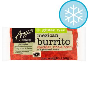 Amy's Kitchen Cheddar Rice & Bean Burrito 156G