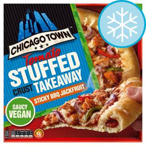 Chicago Town Vegan Crust Pizza Bbq Jackfruit 490G