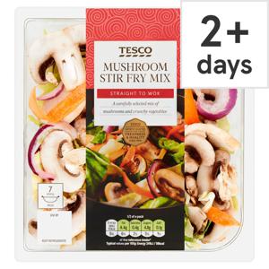 Tesco Mushroom Stir Fry Mix 320G