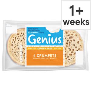 Genius Gluten Free 4 Crumpets