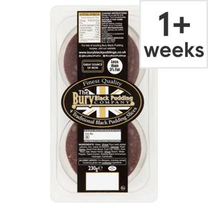 The Bury Black Pudding 4 Slices 230G