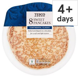 Tesco Sweet Pancakes 8 Pack