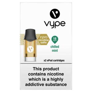 Vype 2 Cartridges Mint 18Mg/Ml