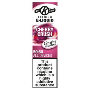 Ok Premium E-Liquid Cherry Crush 12 Mg