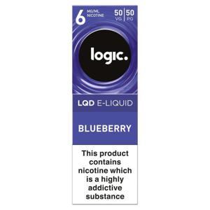 Logic Lqd E - Liquid Blueberry 6Mg / Ml 50Vg / 50Pg 10Ml