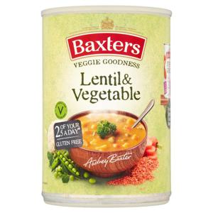 BAXTERS VGTRN LENTIL & VEG SOUP 400G