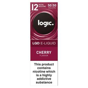 Logic E - Liquid Refill Cherry 12Mg/Ml