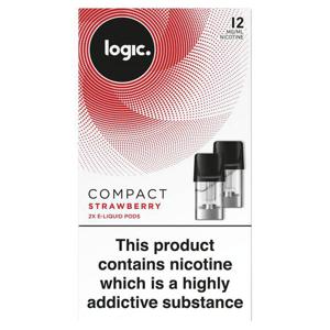 Logic Compact Strawberry 12 Mg