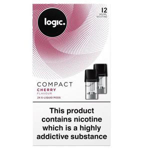 Logic Compact 2 X Pods Cherry 12Mg/Ml