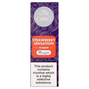 Cirro Strawberry Sensation E Liquid 11Mg / Ml 10Ml