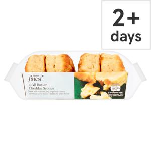 Tesco Finest 4 All Butter & Cheddar Scones