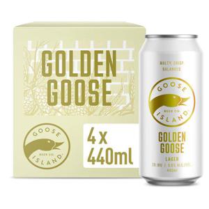 Goose Island Golden Goose Lager Beer Cans