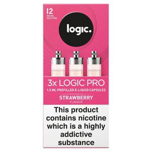 Logic Pro Capsules Strawberry 12Mg