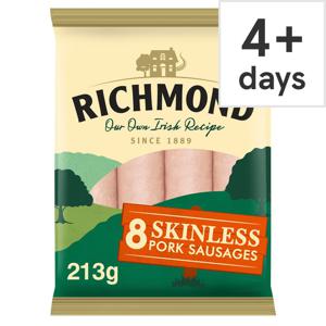 Richmond Skinless Pork Sausages 213G