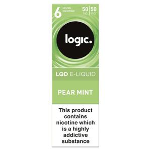 Logic Lqd E - Liquid Pear Mint 6Mg / Ml 50Vg / 50Pg 10Ml