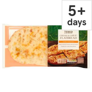 Tesco Cheese & Garlic Flatbread 220g