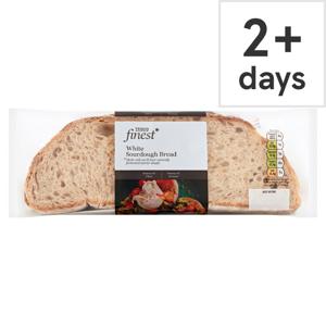 Tesco Finest White Sliced Sourdough 400G