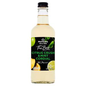 Morrisons The Best Citrus Crush And Mint Cordial