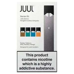 Juul Starter Kit 18Mg/Ml Tobacco, Mint, Menthol, Mango