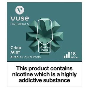 Vuse E Pen Pods Crisp Mint 18Mg/Ml