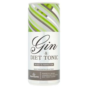 Morrisons Diet Gin & Tonic