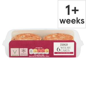 Tesco 6 Welsh Cakes