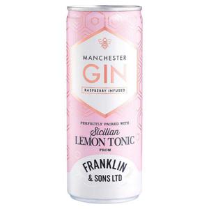 Franklin & Sons Ltd Manchester Gin Raspberry Infused