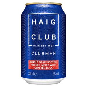 Haig Club Clubman With Cola