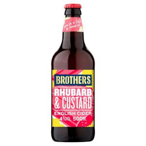 Brothers Rhubarb & Custard English Cider (Abv 4%)