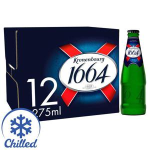 Kronenbourg 1664 Lager Beer Bottles